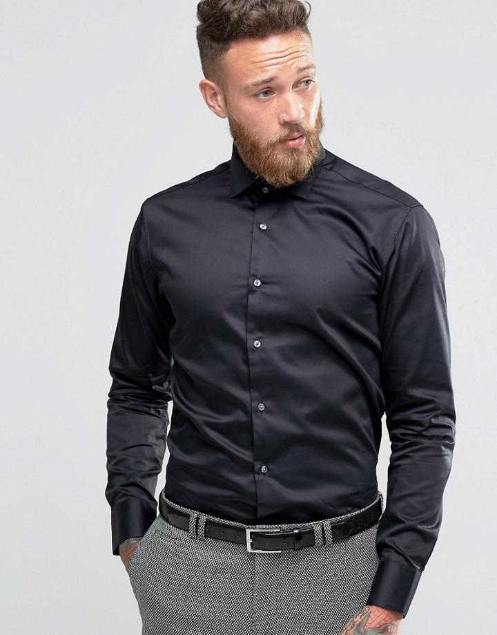Ted Baker Slim Shirt - Black