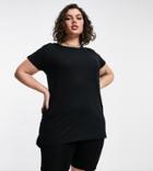 Yours Pocket Front T-shirt In Black