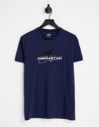 Hollister T-shirt In Navy With Chest Logo