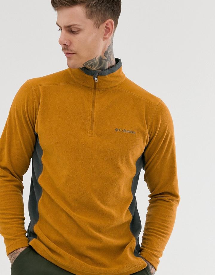 Columbia Klamath Range Ii Half Zip Fleece In Brown