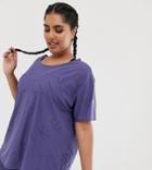Nike Air Running Plus T-shirt In Blue