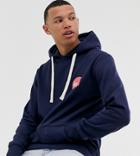 Friend Or Faux Tall Neocity Back Print Hoodie-navy
