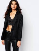 Y.a.s Mello Soft Blazer - Black