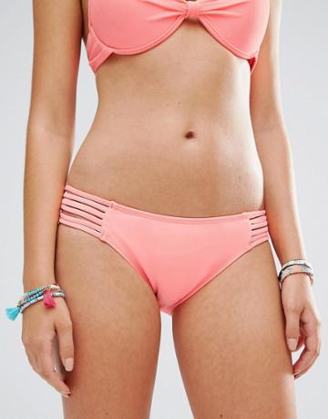 Island Soul Paya Bikini Bottoms - Red