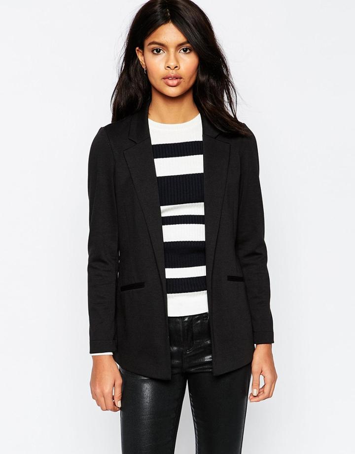 Asos Ultimate Ponte Blazer - Black
