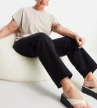 Dr Denim Plus Li Straight Leg Mid Rise Jeans In Washed Black