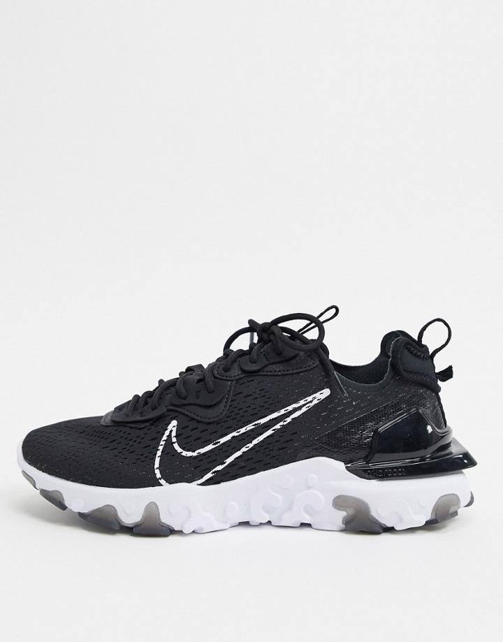 Nike React Vision Sneakers In Black