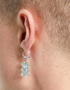 Madein. Gummy Bear Huggie Earrings In Blue