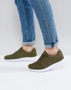 Loyalty & Faith Diver Sneakers In Khaki - Green