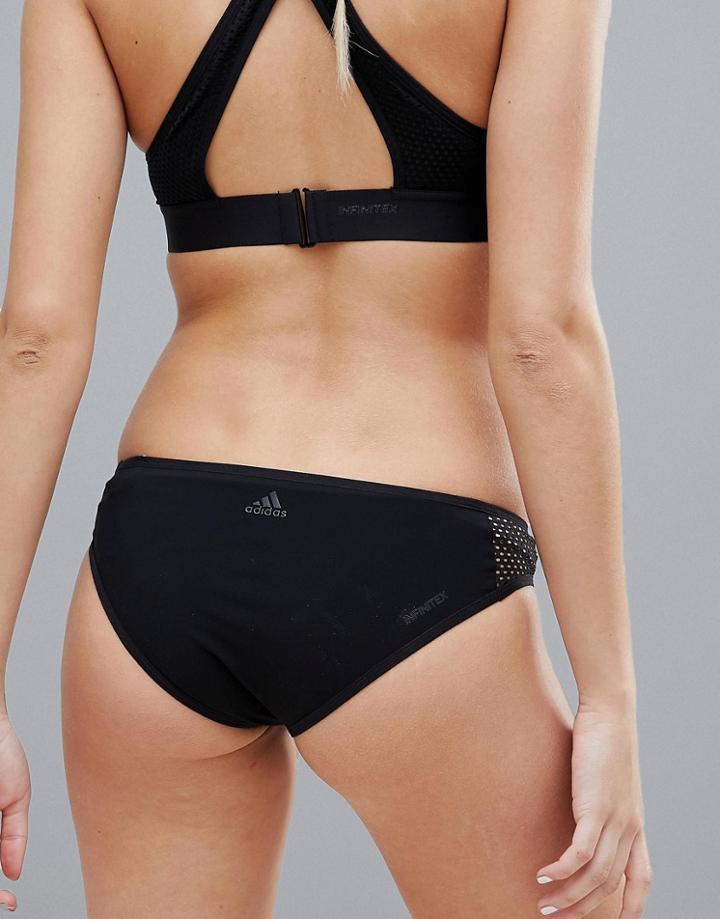 Adidas Bikini Bottom In Black - Black