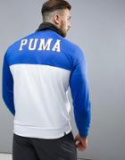 Puma Vintage Track Jacket In White - White