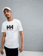 Helly Hansen Logo T-shirt In White - White