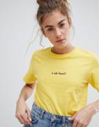 Adolescent Clothing U Ok Hun T Shirt - Yellow