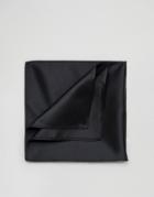 Devils Advocate Black Pocket Square - Black