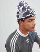 Adidas Originals Camo Beanie In Black Dh1019 - Black