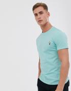 Threadbare Embroidered Toucan T-shirt In Green