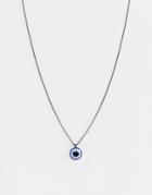 Icon Brand Blue Pendant Necklace - Blue