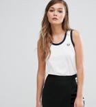 Fred Perry Exclusive Archive Ringer Tank - White