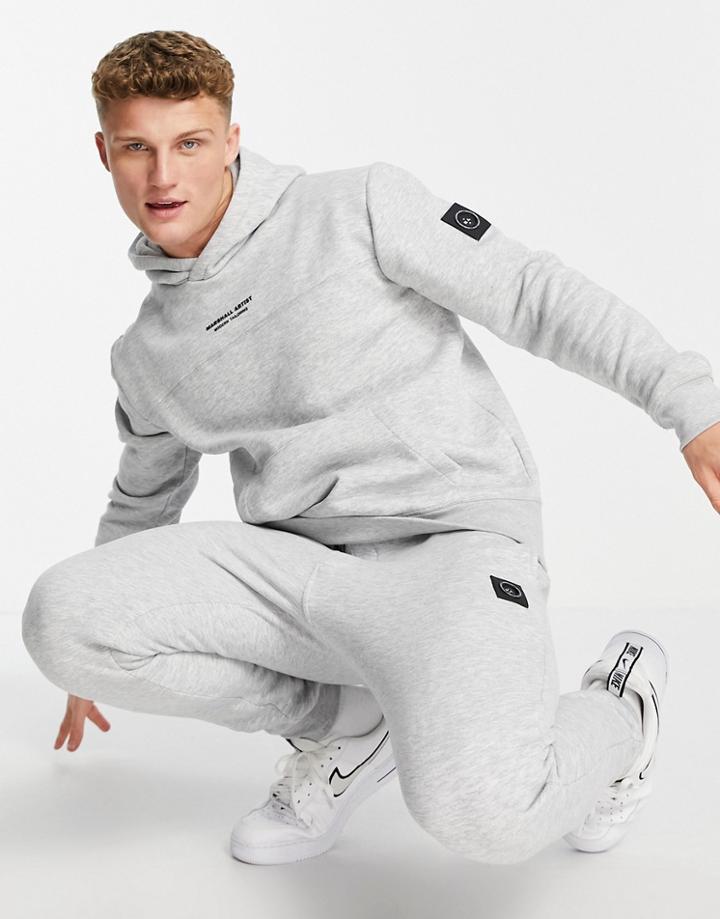 Marshall Artist Siren Hoodie In Gray Heather-grey