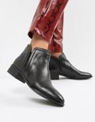 Aldo Gweria Leather Flat Boots - Black