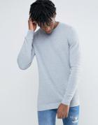 Pull & Bear Jumper In Grey - Gray