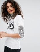 Sonia By Sonia Rykiel Printed Logo T-shirt - White