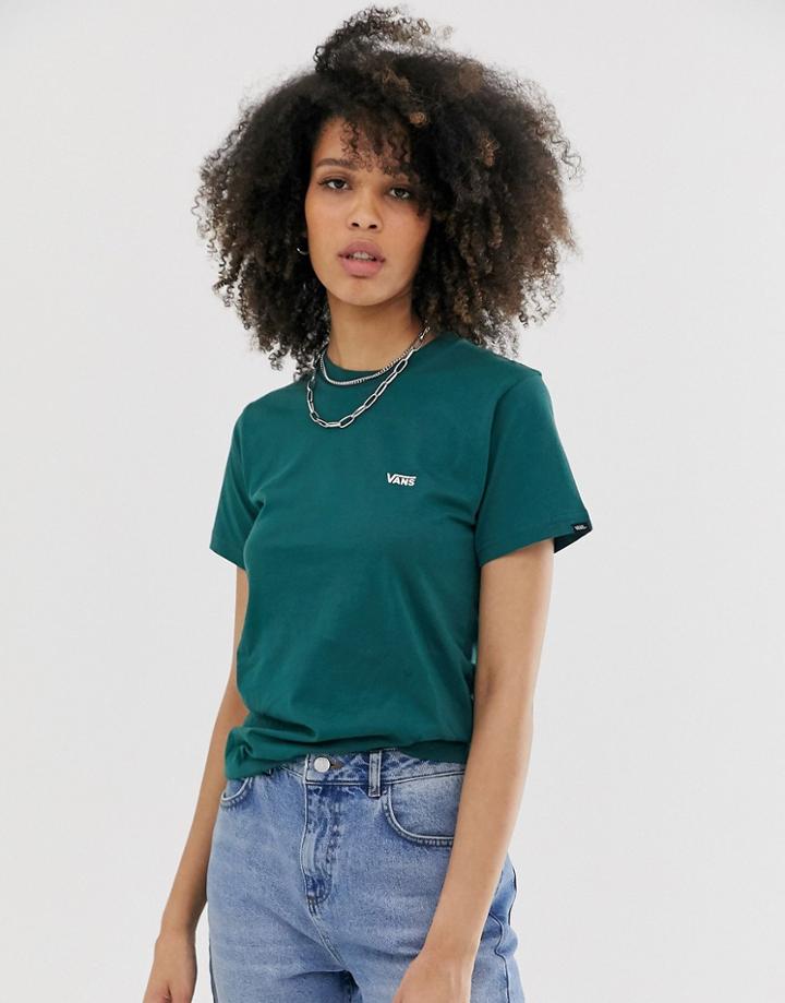 Vans Small Logo Green T-shirt