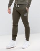 Friend Or Faux Kennedy Slim Fit Joggers - Green