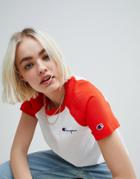 Champion Ringer T-shirt With Logo - White