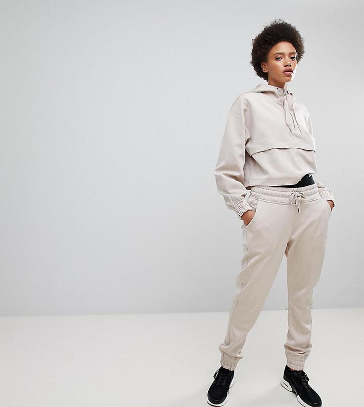 Ivy Park Satin Sweat Pants - Cream