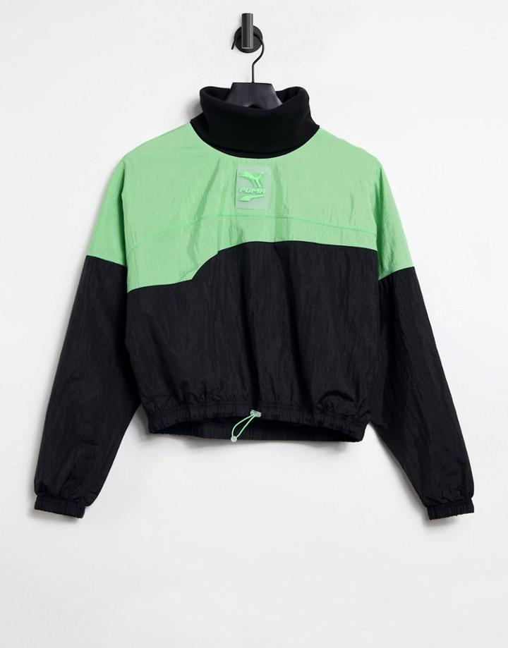 Puma Evide Crew Sweatshirt In Black