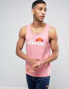 Ellesse Tank With Classic Logo In Pink - Pink