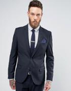 Only & Sons Talbot Blazer In Navy - Navy