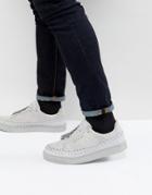 Religion Bound Sneakers In Sliver - Silver
