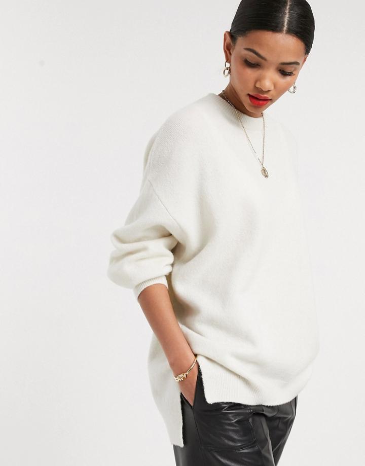& Other Stories Oversized Sweater In Cream