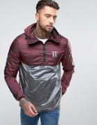 11 Degrees Overhead Jacket - Red