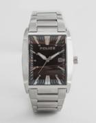 Police Avenue Stainless Watch - Silver