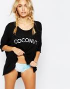 Wildfox Coconut Beach Top - Black