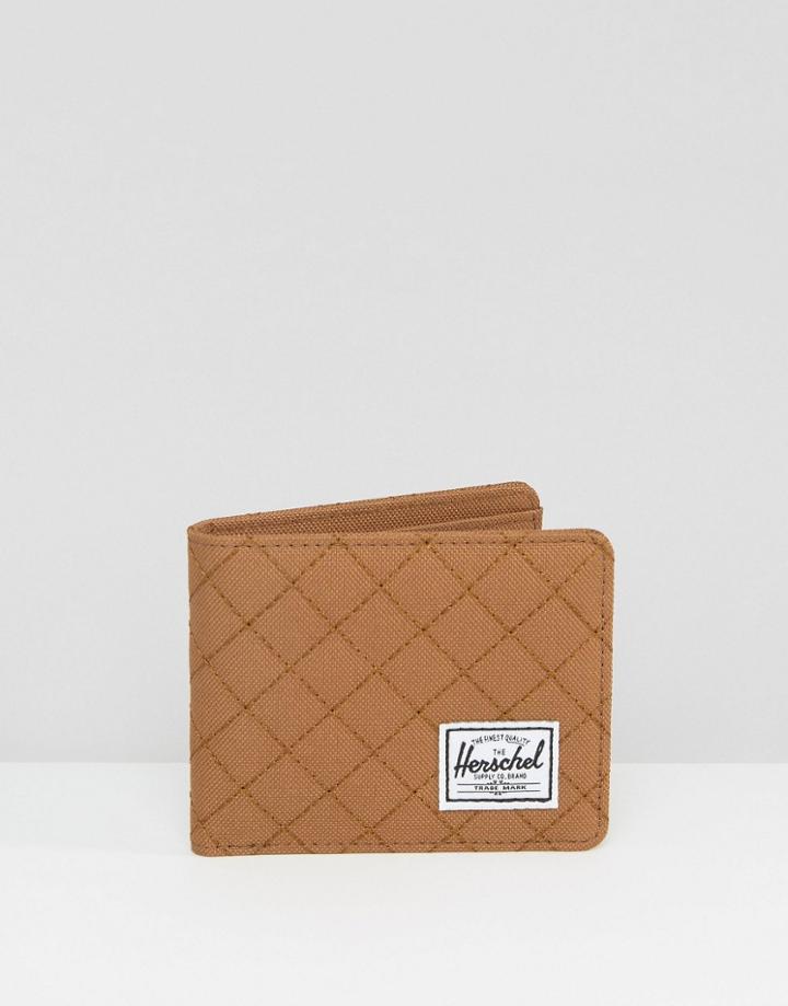 Herschel Supply Co Roy Quilted Wallet - Brown