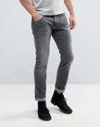 Wrangler Larson Regular Slim Fit Jean Dove Gray Wash - Gray