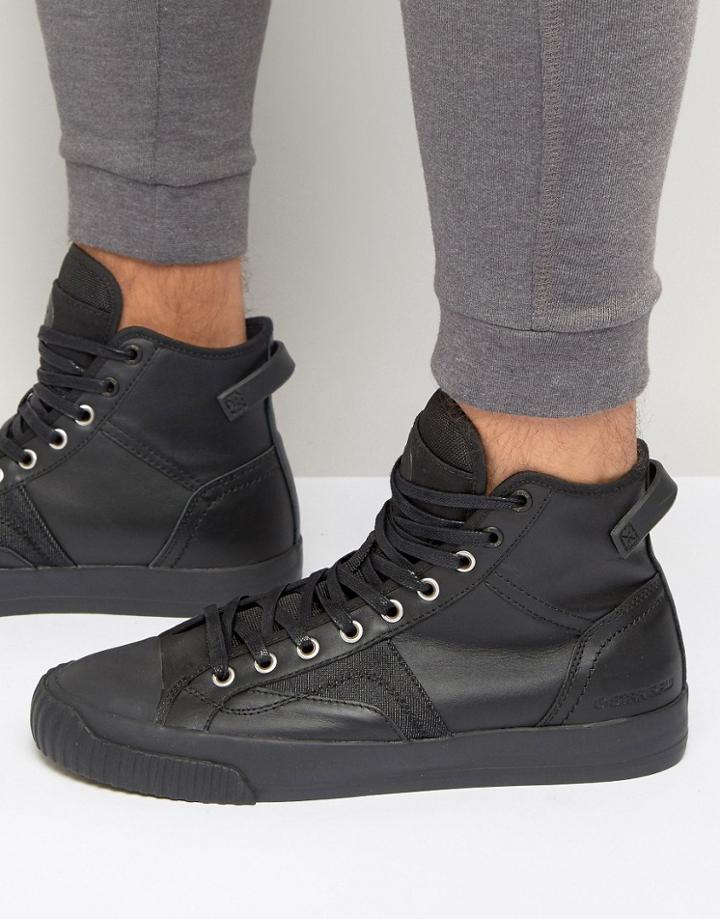 G-star Campus Scott Raw High Sneakers - Black