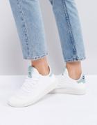 Adidas Originals X Pharrell Williams Tennis Hu Sneakers In White - White