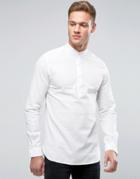 Jack & Jones Premium Slim Tunic Shirt - White