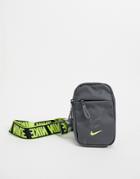 Nike Advance Crossbody Bag In Dark Gray-grey