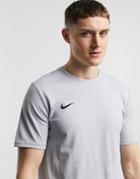 Nike Soccer Academy T-shirt In Gray-grey