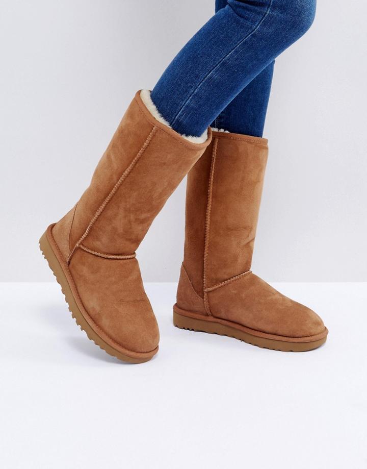 Ugg Classic Tall Ii Chestnut Boots - Tan