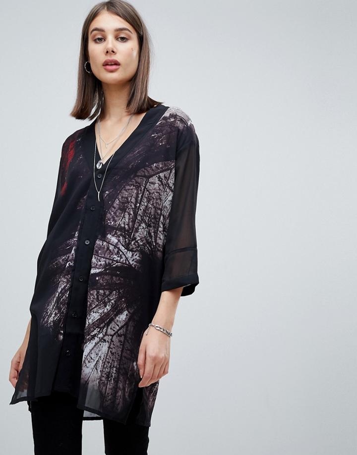 Religion Devoted Baseball Tunic - Black