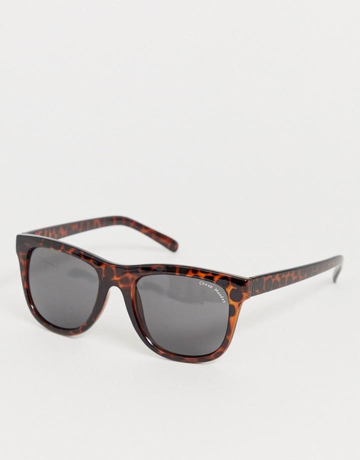 Cheap Monday Timeless Square Frame Sunglasses-brown