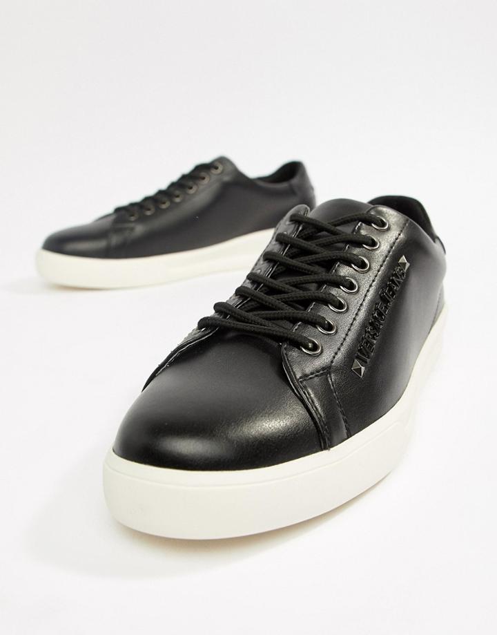 Versace Jeans Sneakers In Black - Black