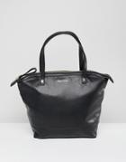 Armani Exchange Black Square Tote Bag - Multi